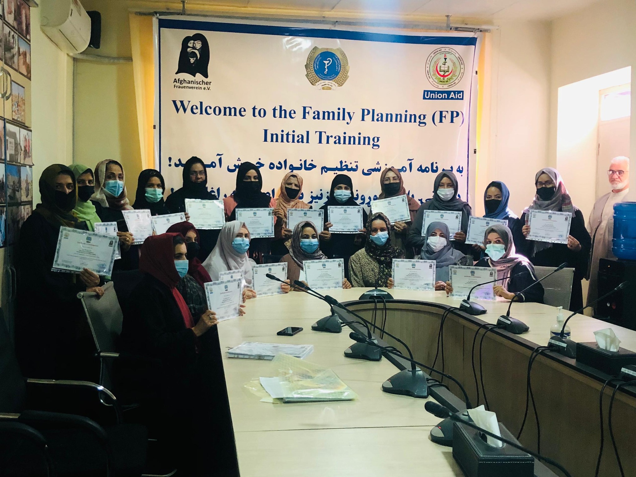 Graduation Ceremony of Family Planning Training