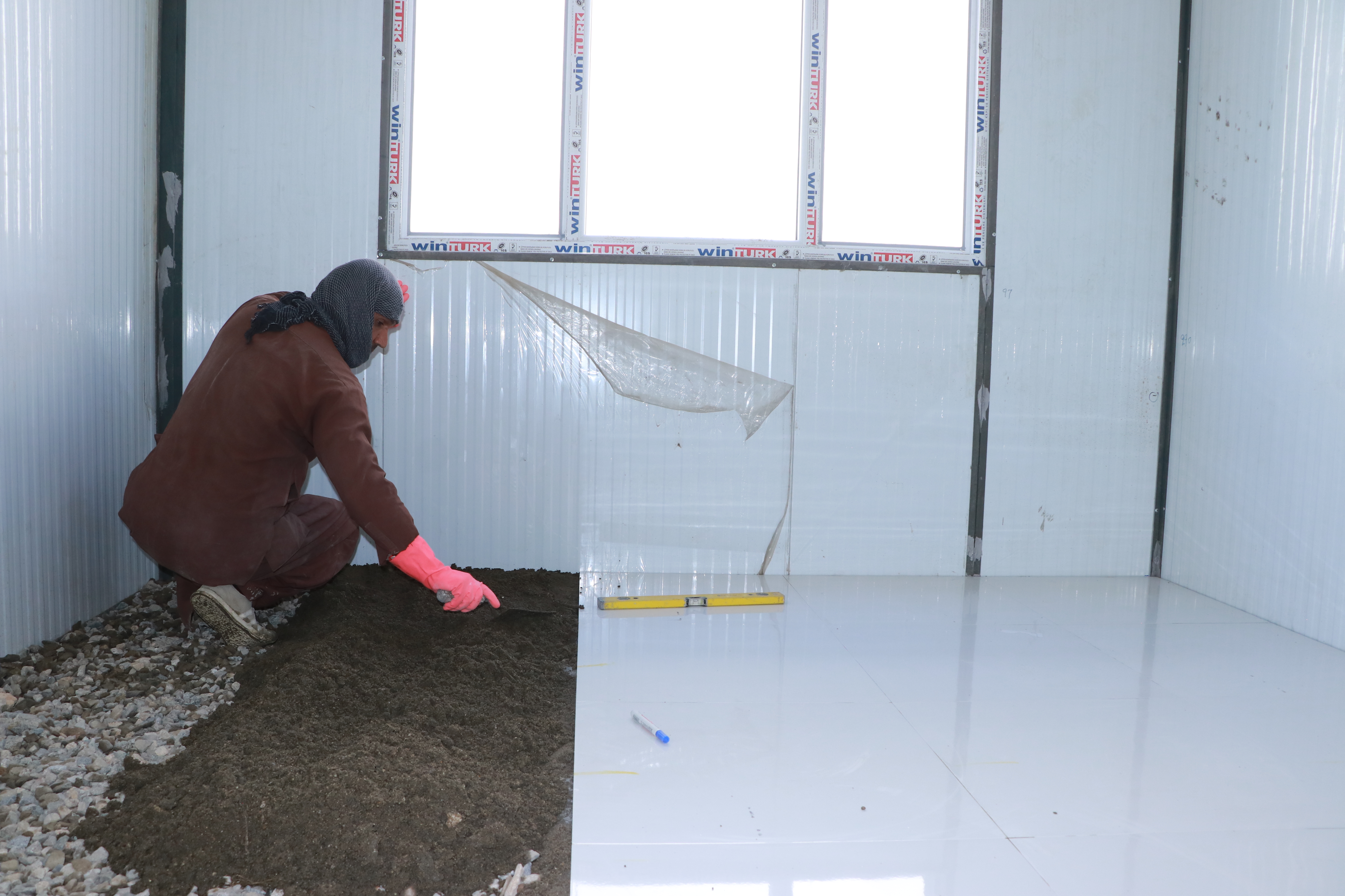 Construction process of Laboratory Rooms at Union Aid BHCs!