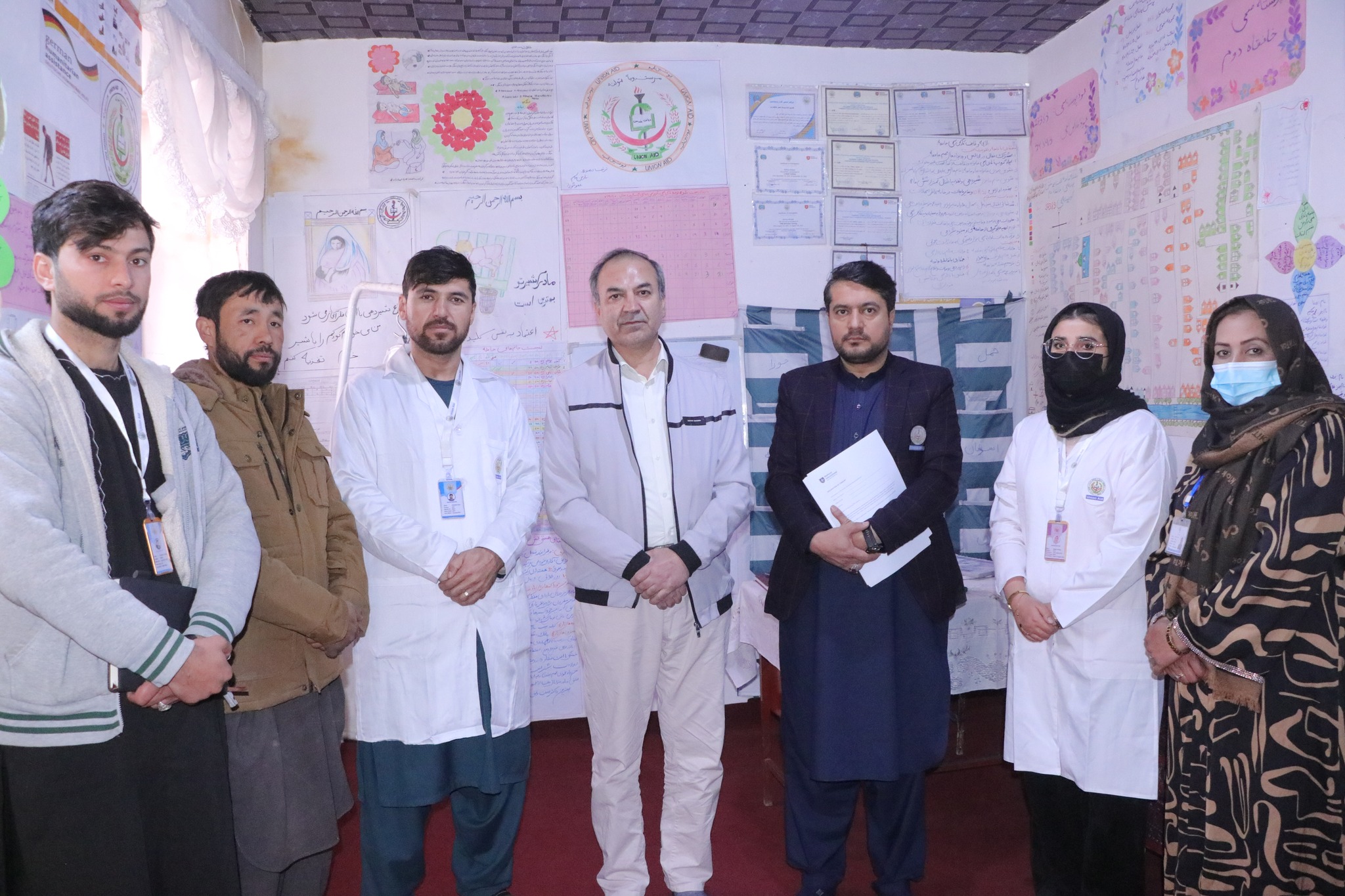 Executive Director's Visit to Health Posts